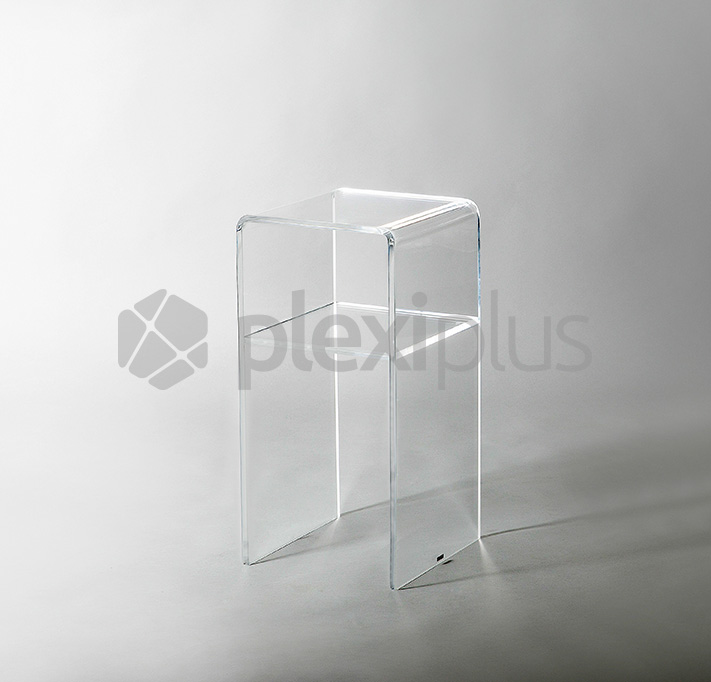 Side Table PIEGA w/shelf A1