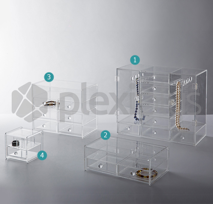 Jewelry box 6 drawers