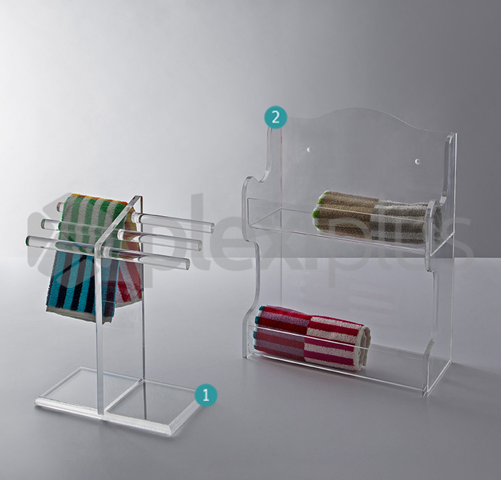 Hand towel holder 6 tubes