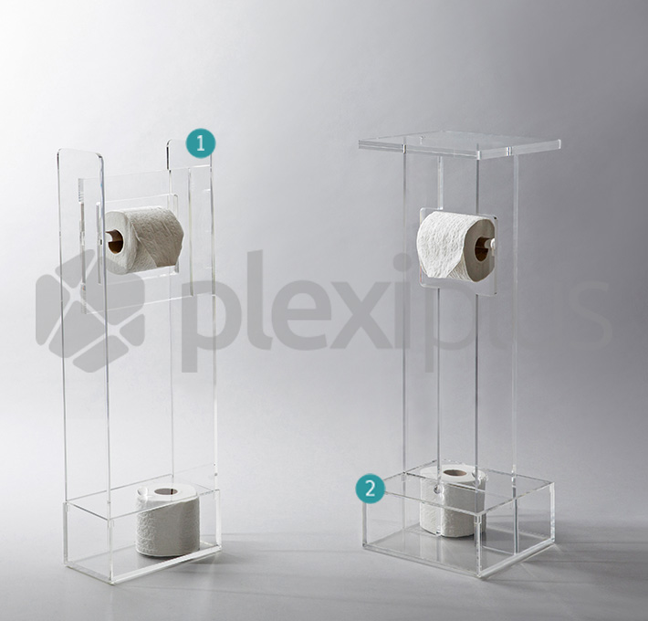 TP holder 4 refills w/shelf A2